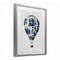 Stupell Industries Vintage Toile Hot Air Balloon Framed Print Under Glass, design by Lettered and Lined